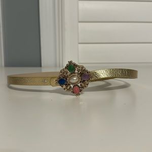 Gold Jeweled Belt